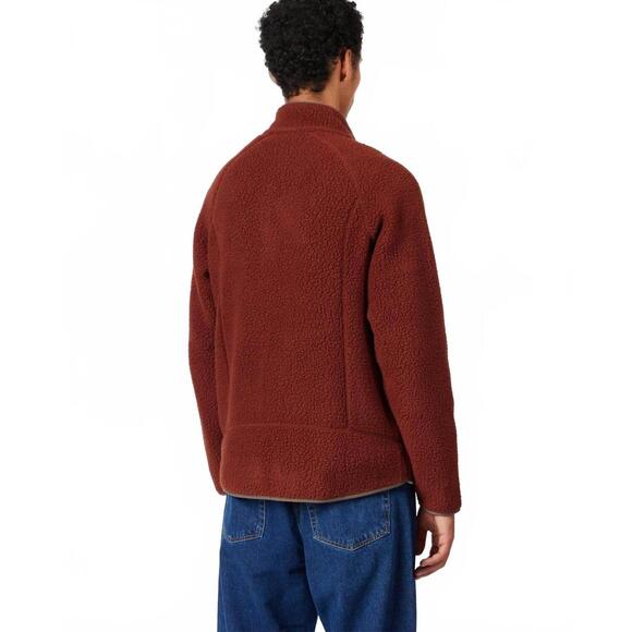 NEW PATAGONIA men's retro pile fleece jacket in dried vanilla - Picture 3 of 9